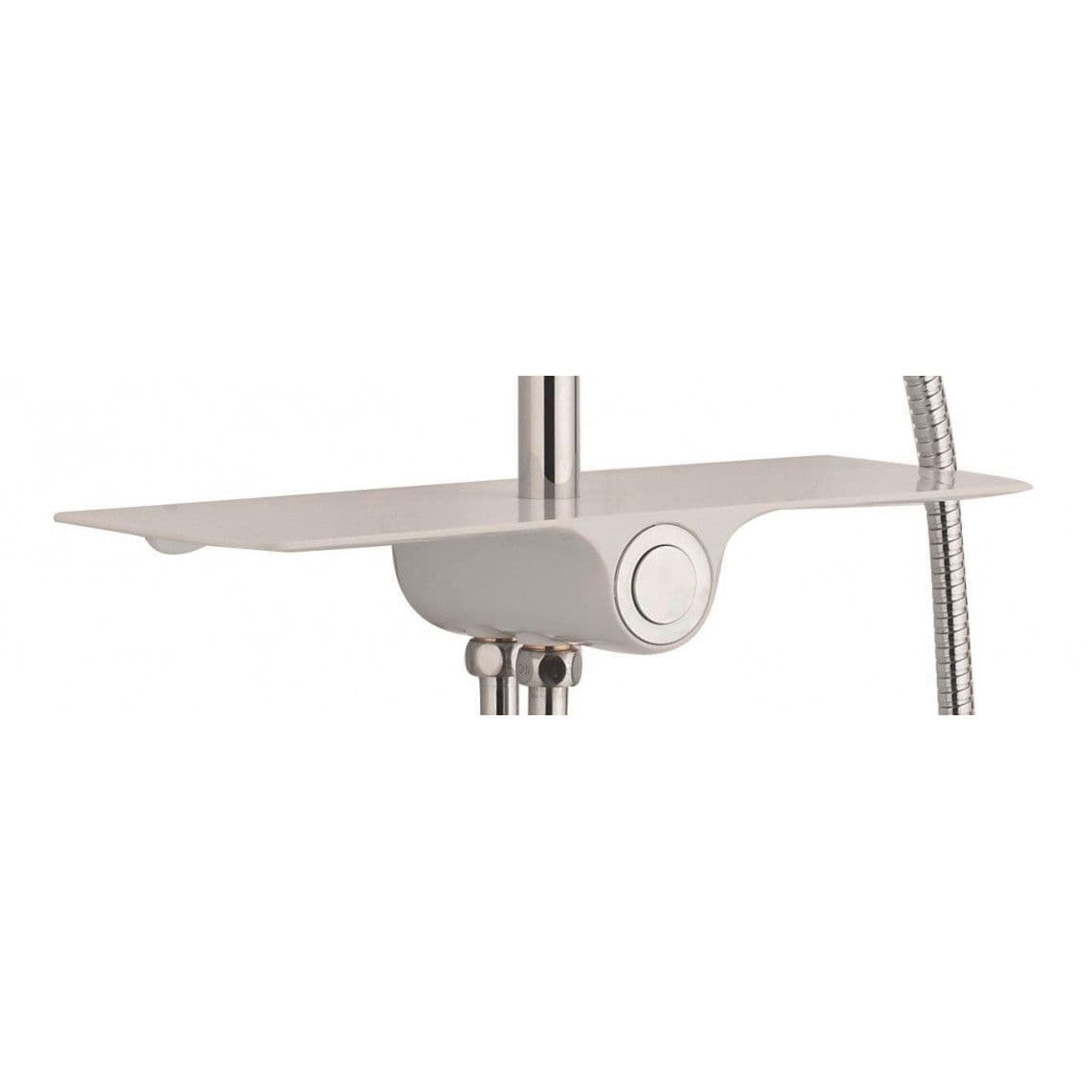 01750 Tray, white, incl. push diverter (centre), e.g. for 60500 vue 1