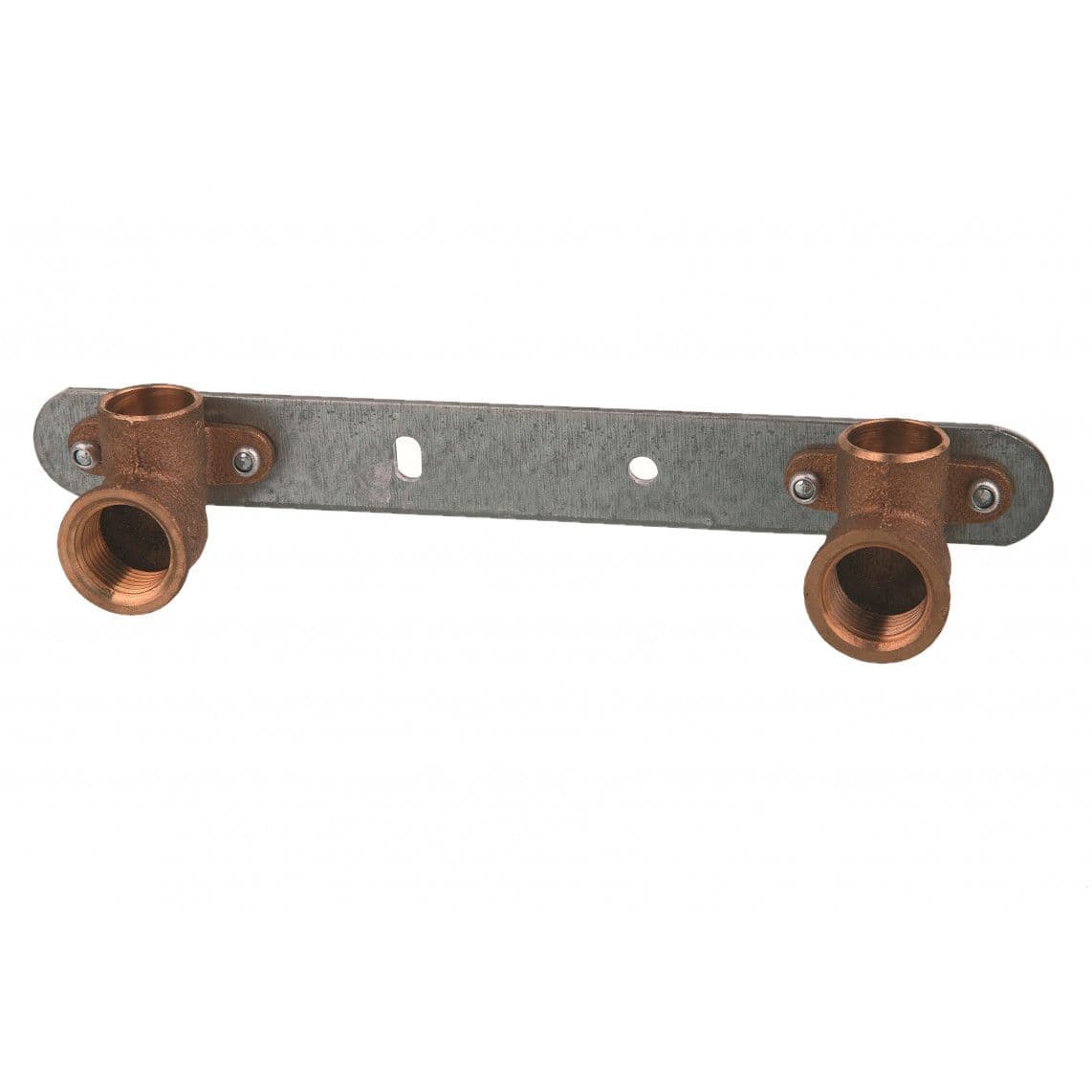 989122855 BR montage eenheid, blanco, 18 mm x 1/2"BI, HOH afstand 150 mm, 1 mof (4976g) vue 1