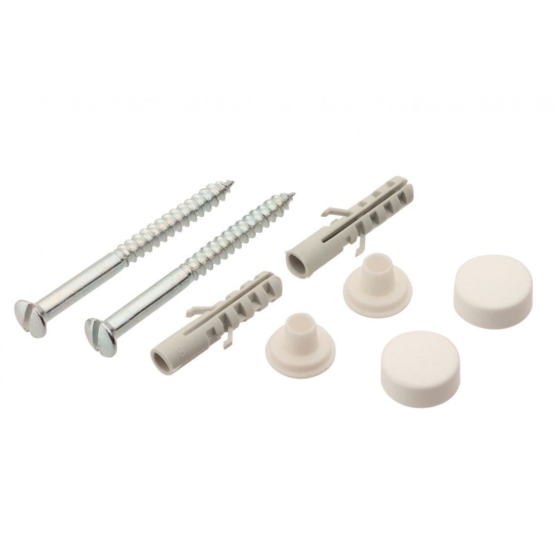 988460048 Wandcloset/plankmontageset lenskop, wit, M6 x 70 mm vue 1