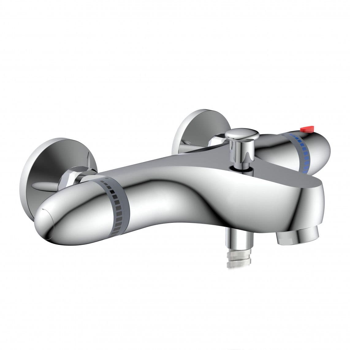 52440 SUPRA Thermostatische badkraan, chroom vue 1