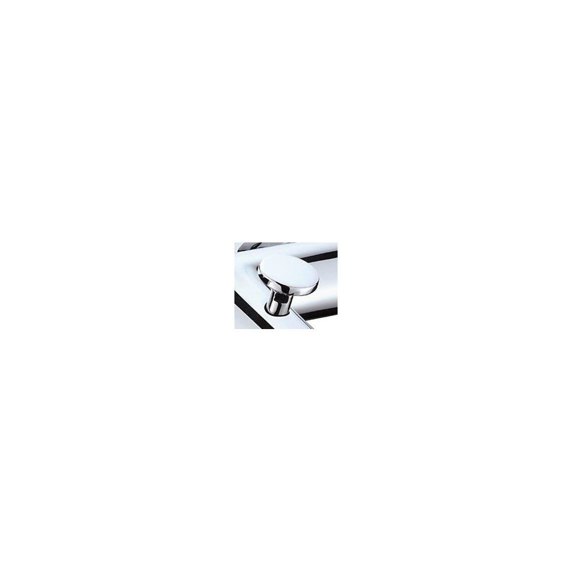 00860 Richterknop, chroom, messing, bijv. voor 52470 vue 1
