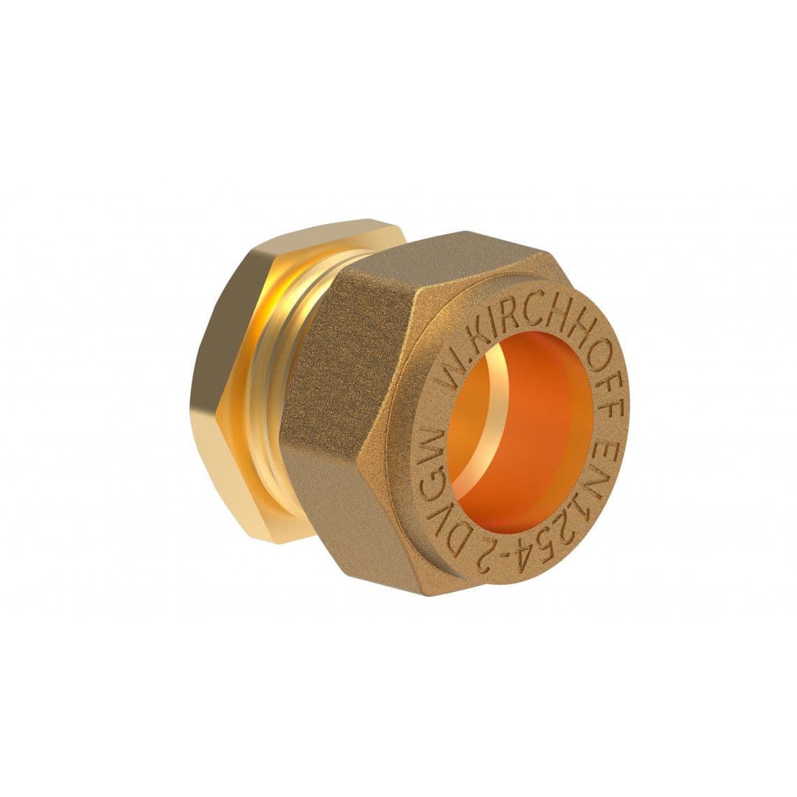989459117 MS eindstuk, blanco, 12 mm, knelfitting voor koperen buis, vue 1