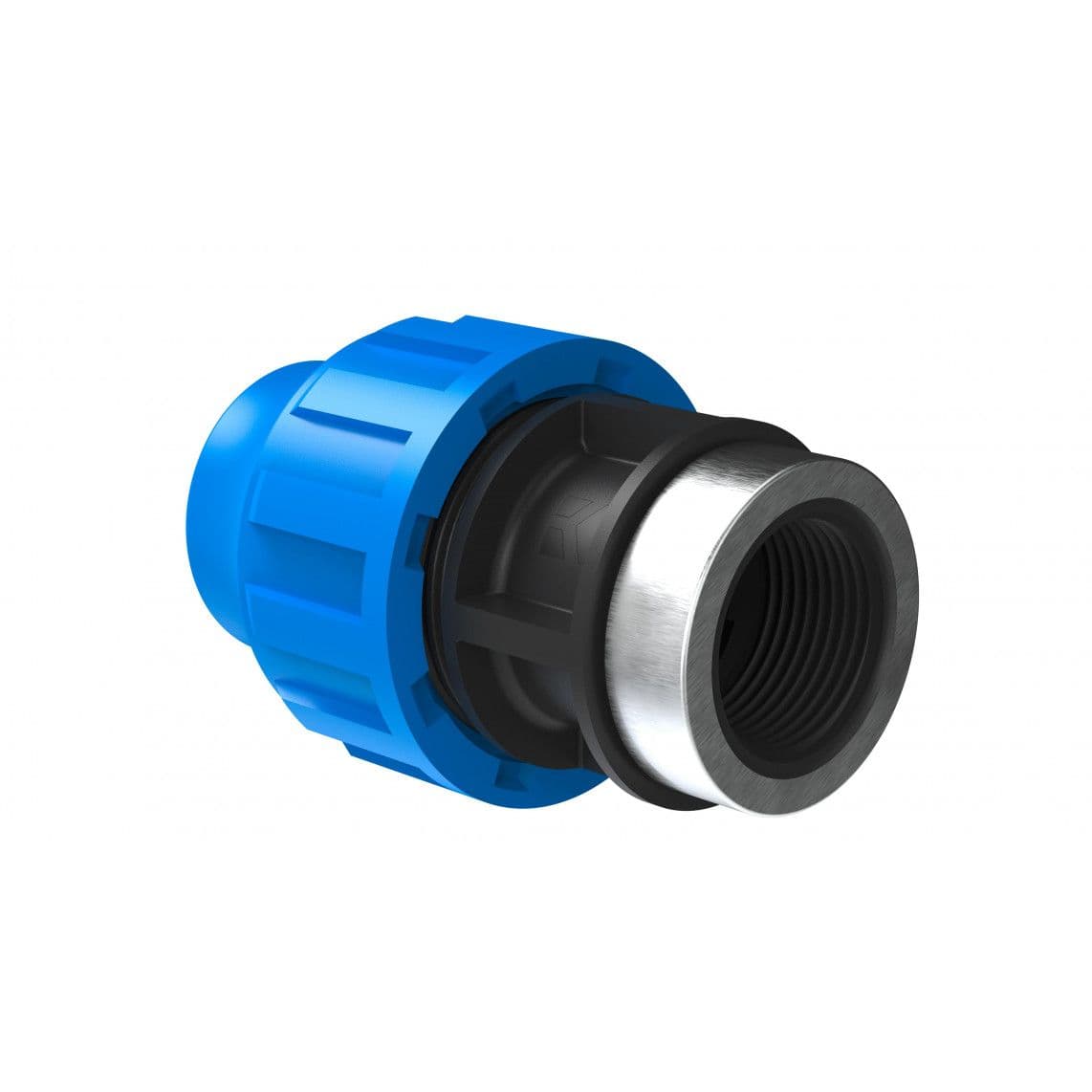 984843217 PP overgangsstuk, 25 mm x 3/4"BI, knelfitting voor tyleen/socarex vue 1