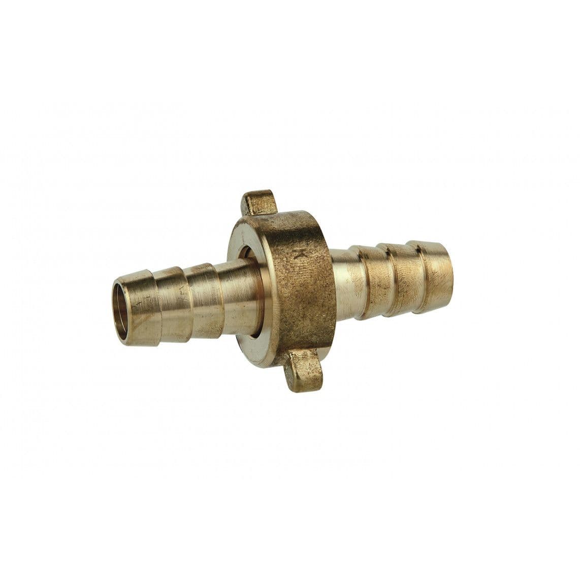 987386148 Hose screw joint, brass, 1/2"T x 3/4"M x 1/2" sleeve, tripartite vue 1