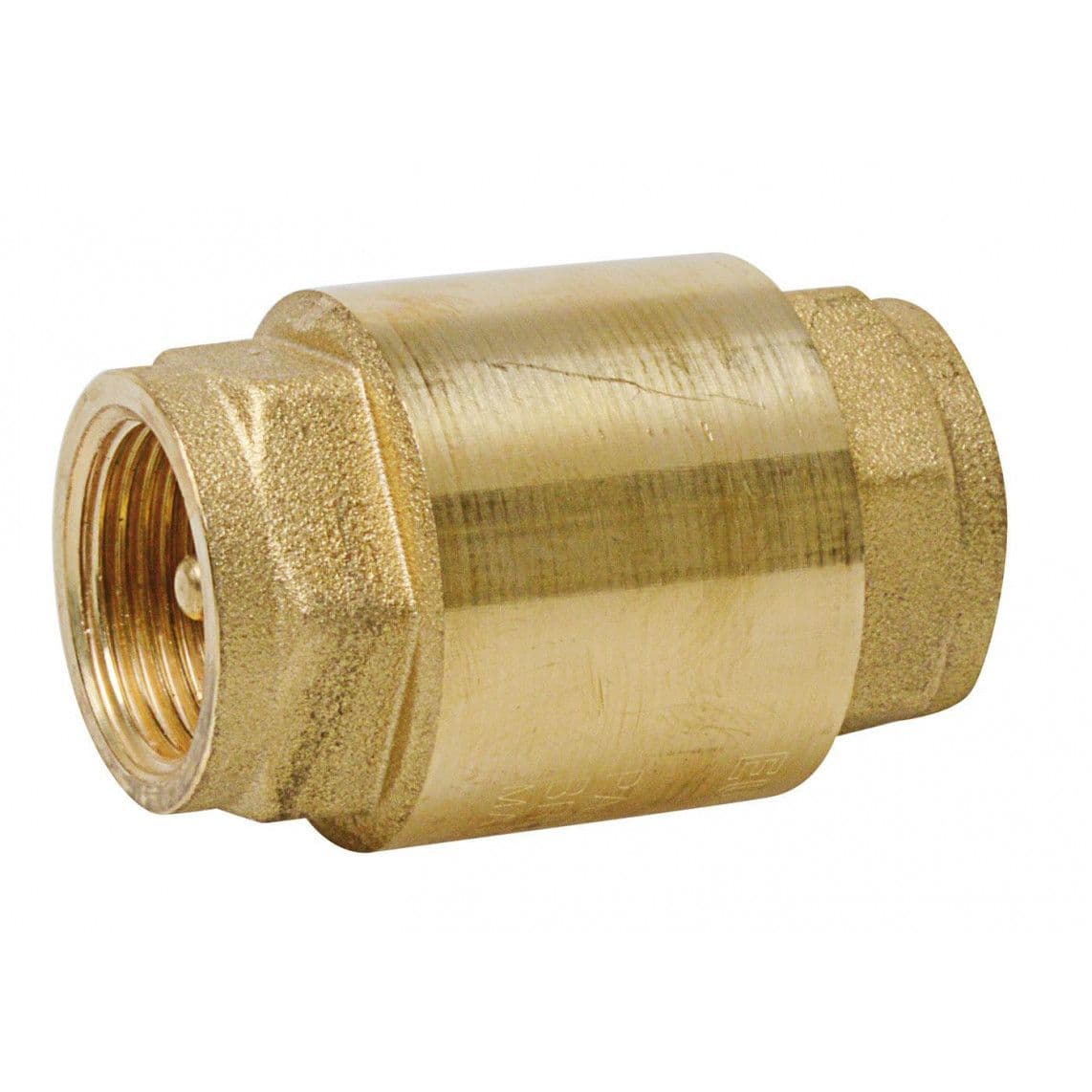 98919921 EUROPA Non-return valve, brass, 3/4" female x 3/4" female vue 1