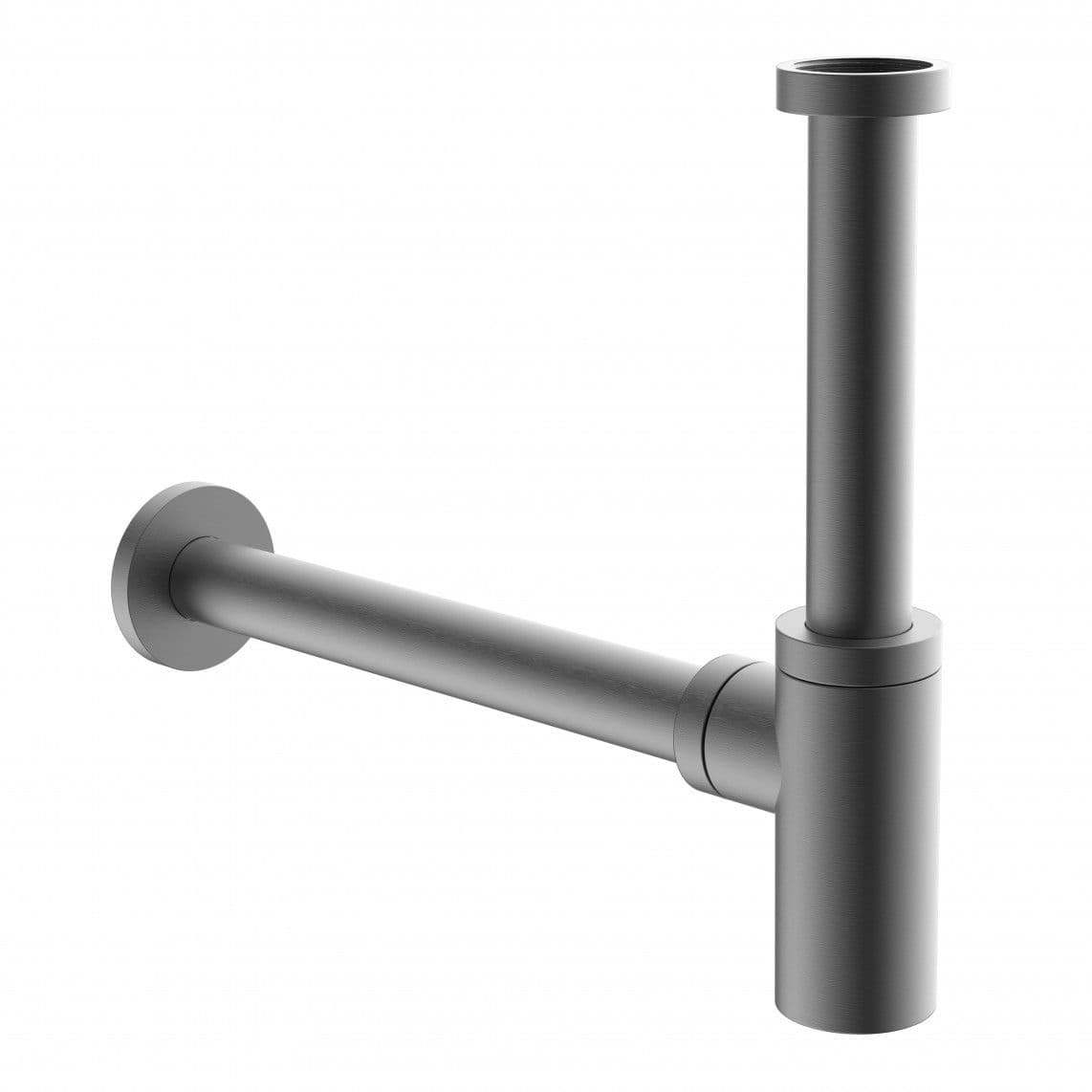 98028104 Design bottle trap, graphite matt, 1 1/4" x 32 mm vue 1