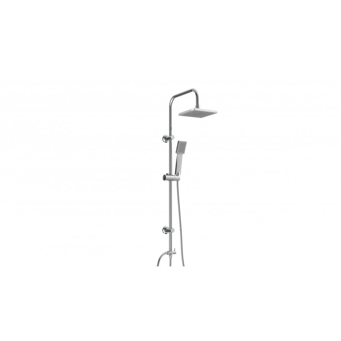 DX12004 EASY ENERGY Overhead shower set, chrome vue 1