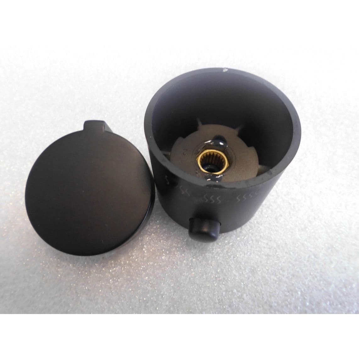 02298 Handle on/off, black matt, e.g. for 52466 vue 1