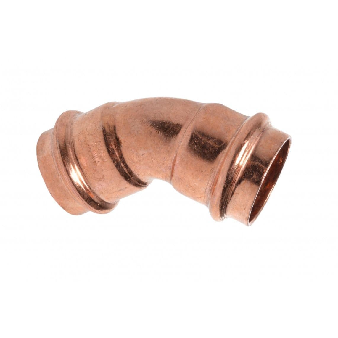 988612554 CU boog 45°, blanco, 28 mm, 2 mofen, (P5041), vue 1