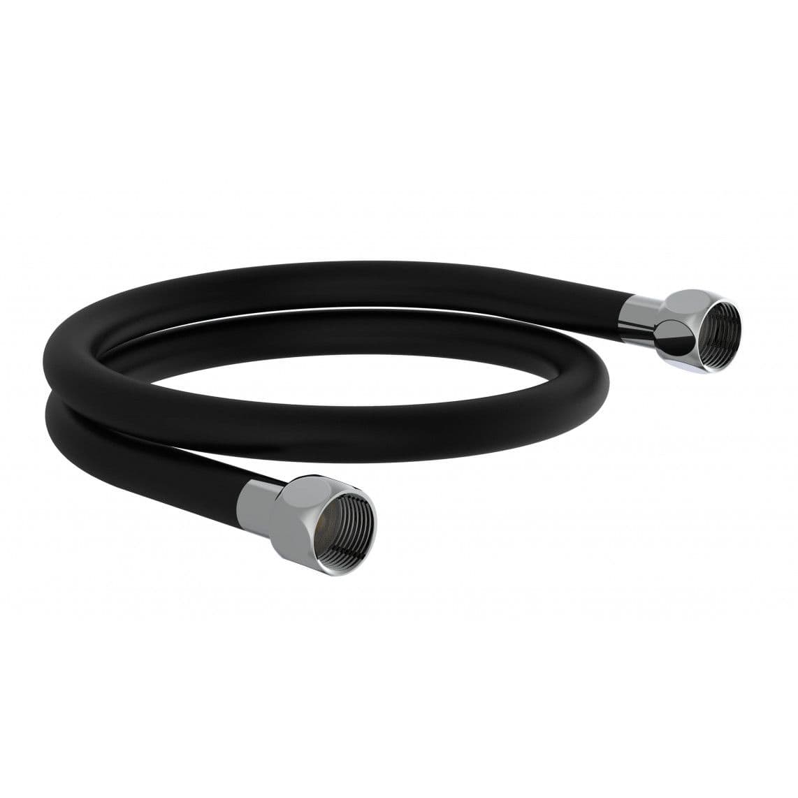01895 Shower hose 80 cm, plastic, black, e.g. for DXLD60088CS vue 1