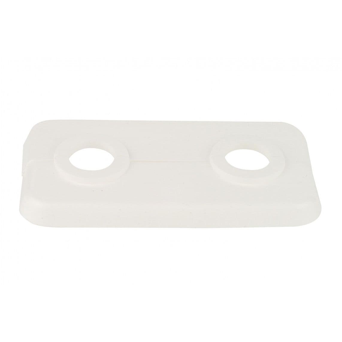 988236555 Radiator double cover plate, PP, white, 15 x 10 mm, for 1/4" vue 1