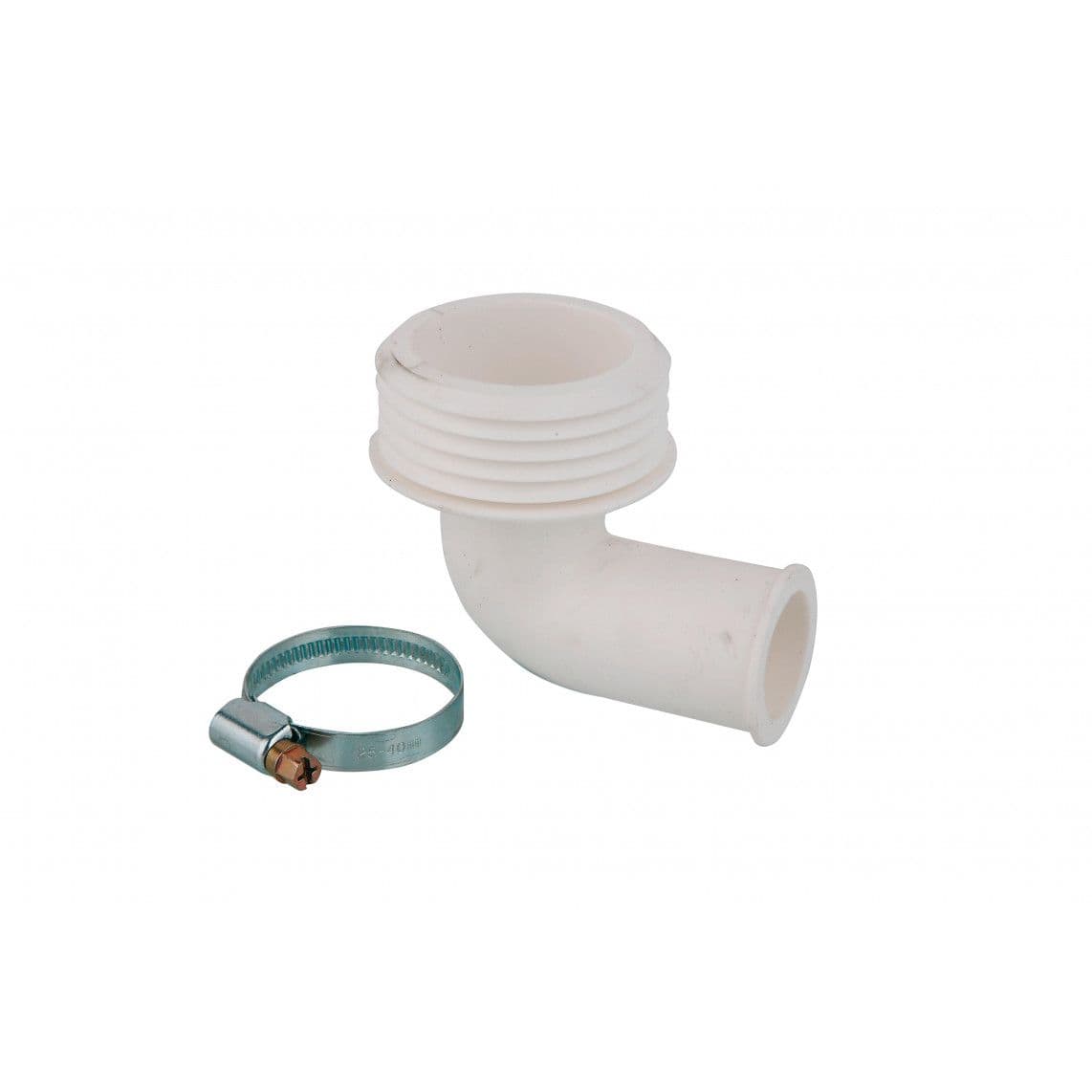 988246149 valpijpsok haaks, wit, voor 26/28 mm vue 1