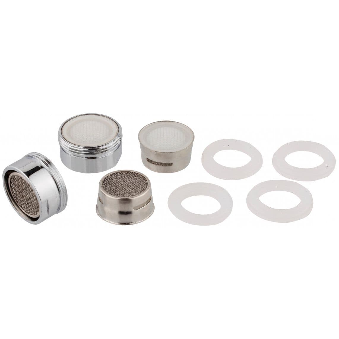 989545013 jeu d'aérateur, chromé, 2x Boîtier / 4x insert, M24AG vue 1