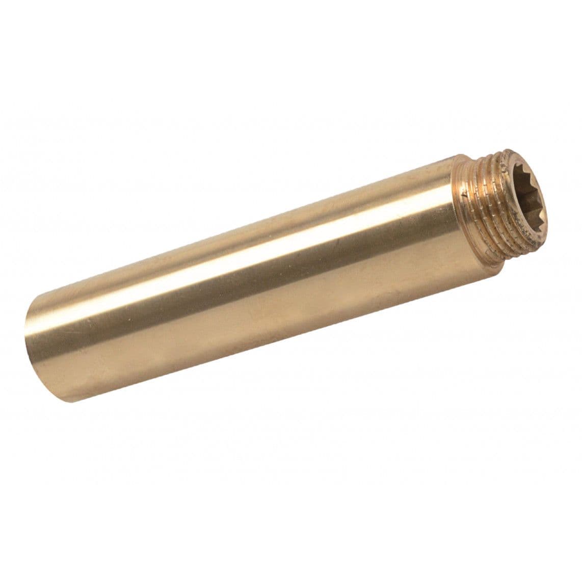 989317555 Tap extension, brass, 1/2" x 100 mm vue 1
