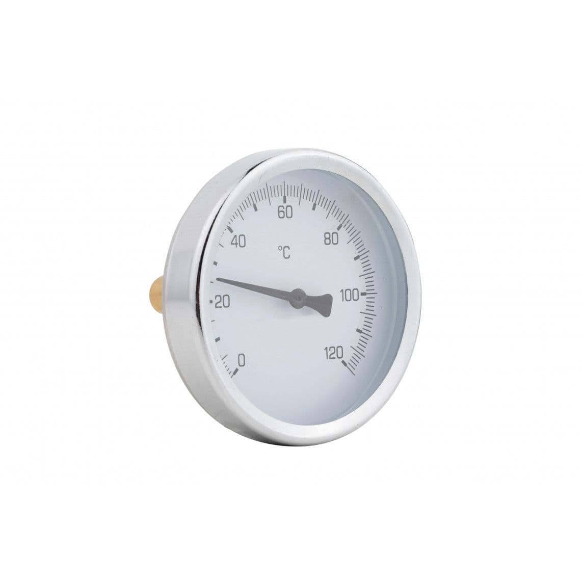 984533164 Temperatuurmeter met wijzer, 80 mm, 1/2"BU, achter aansluiting vue 1