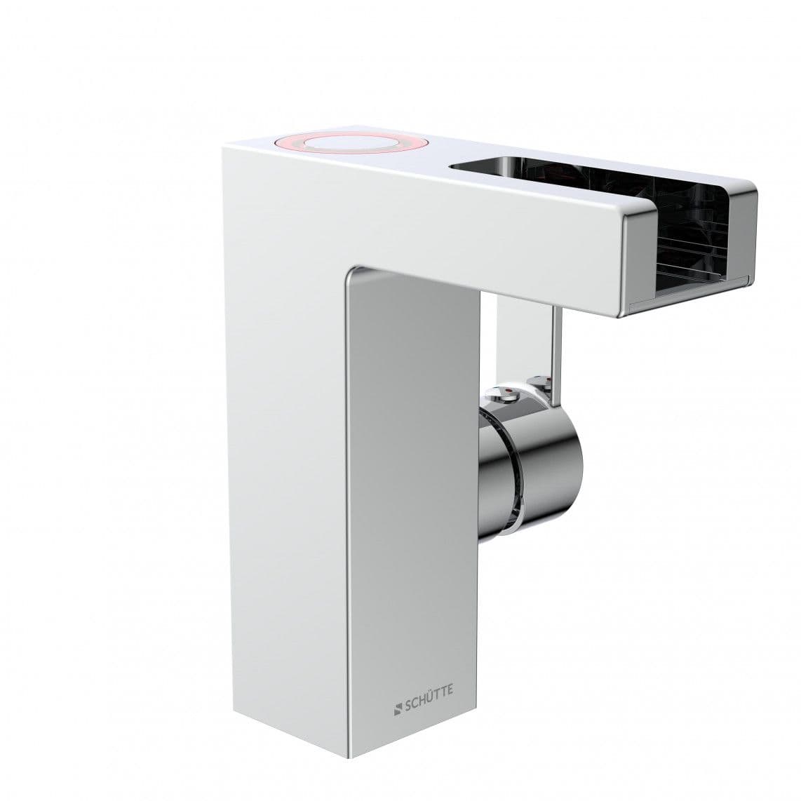 20115 ORINOCO LED Wastafelkraan, met waterval uitloop, chroom vue 1