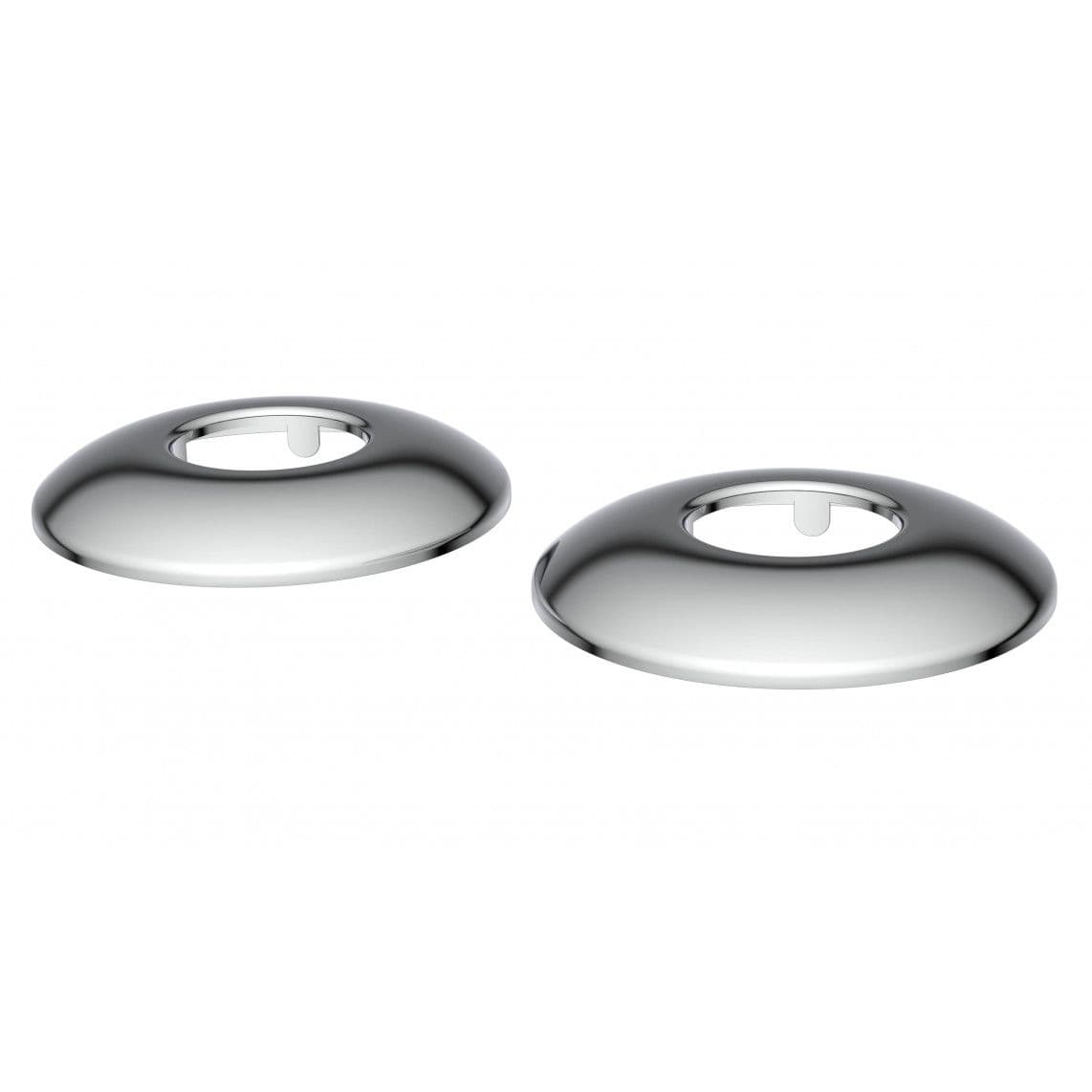 988134049 Thrust rose, chrome, round, 1/2" x 60 x 10 mm (2x) vue 1
