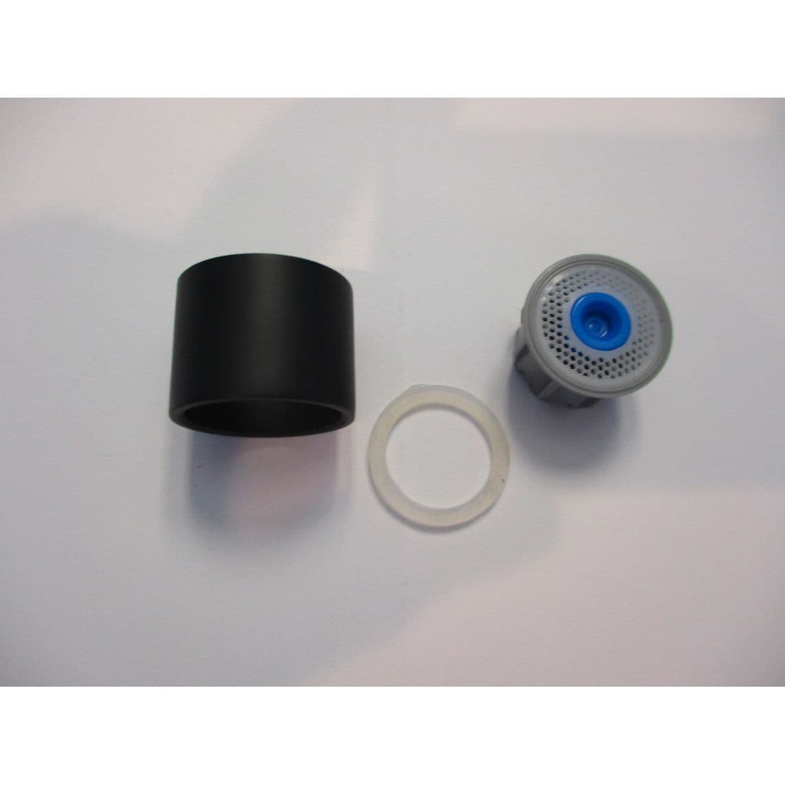 02354 Druppelloze beluchter met behuizing, zwart mat, M22x1, IG, bijv. voor NI182GABL-LP vue 1