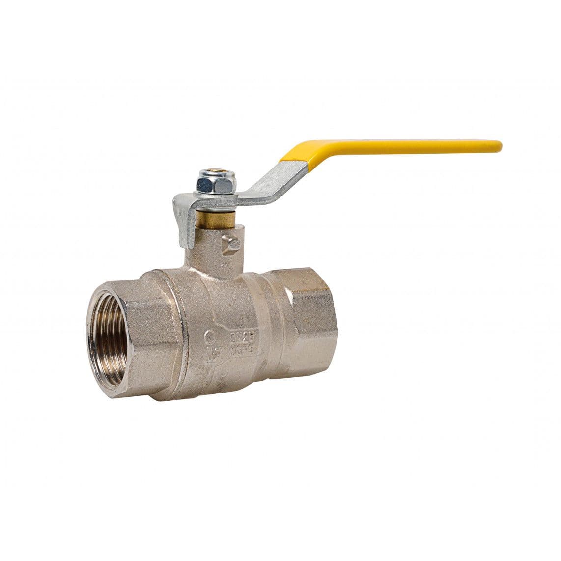 988597355 Ball valve, 1" female, for gas screw connection, DVGW certified vue 1