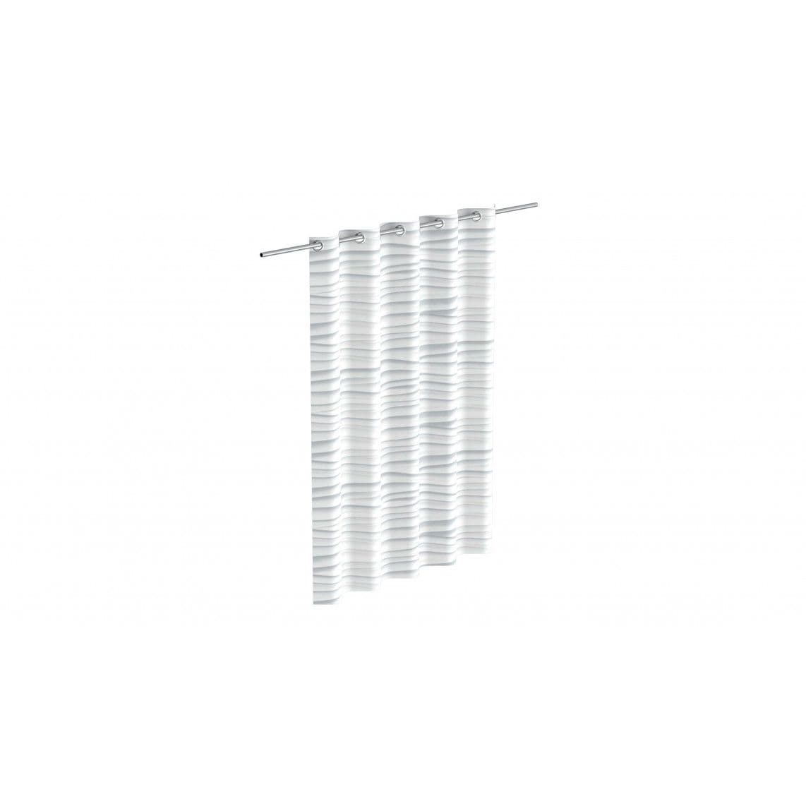 BA0401 Douchegordijn, White Wave vue 1