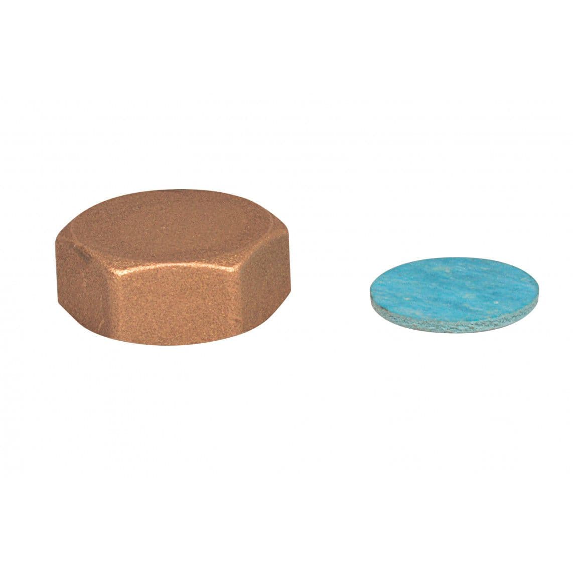 988524655 MS eindkap, blanco, met afdichting 3/4", voor verdeler uitgang vue 1