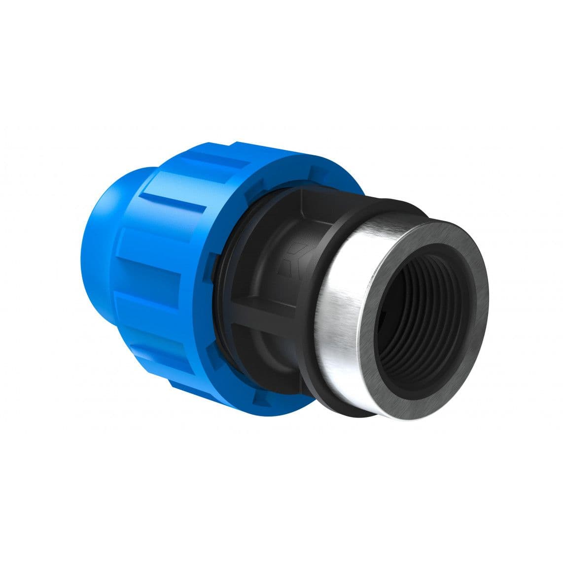 984843317 PP overgangsstuk, 32 mm x 1"BI, knelfitting voor tyleen/socarex vue 1