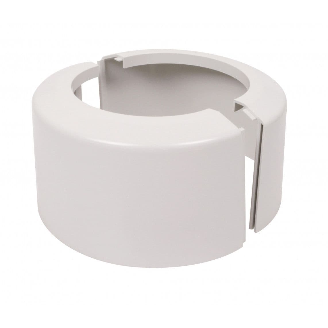 58.302.01..0000 SANIT Toilet rose, high, PP, white, DN 100, 2 pieces vue 1