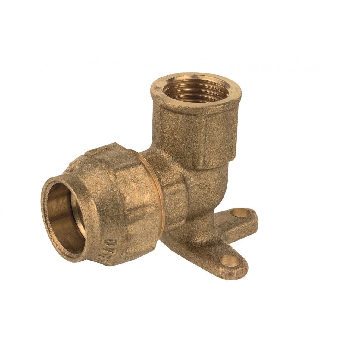 984836255 MS wandplaat, 25 mm x 3/4"BI, knelfitting voor tyleen/socarex vue 1