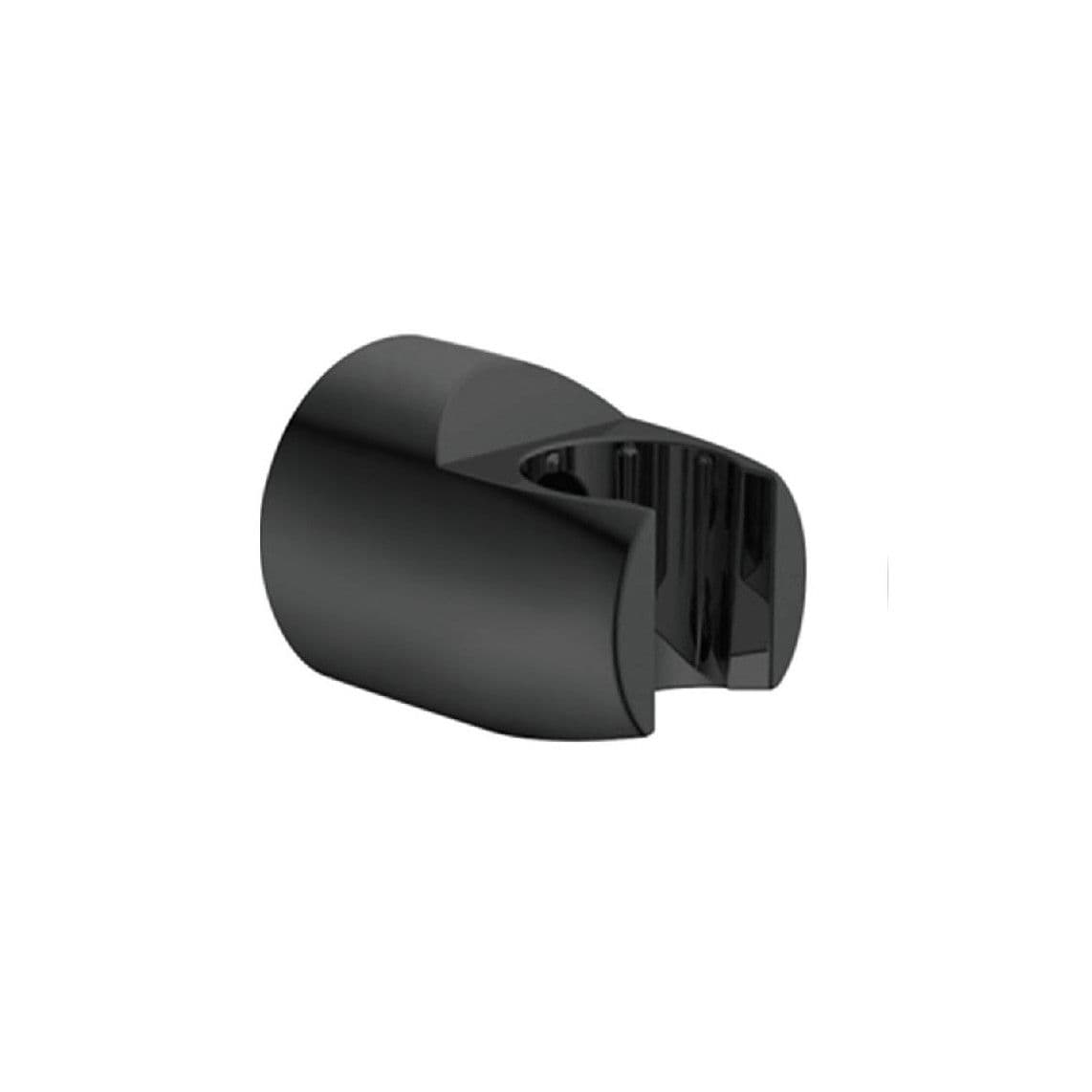 DXZ-14BL Shower holder, black matt, for wall fixing vue 1