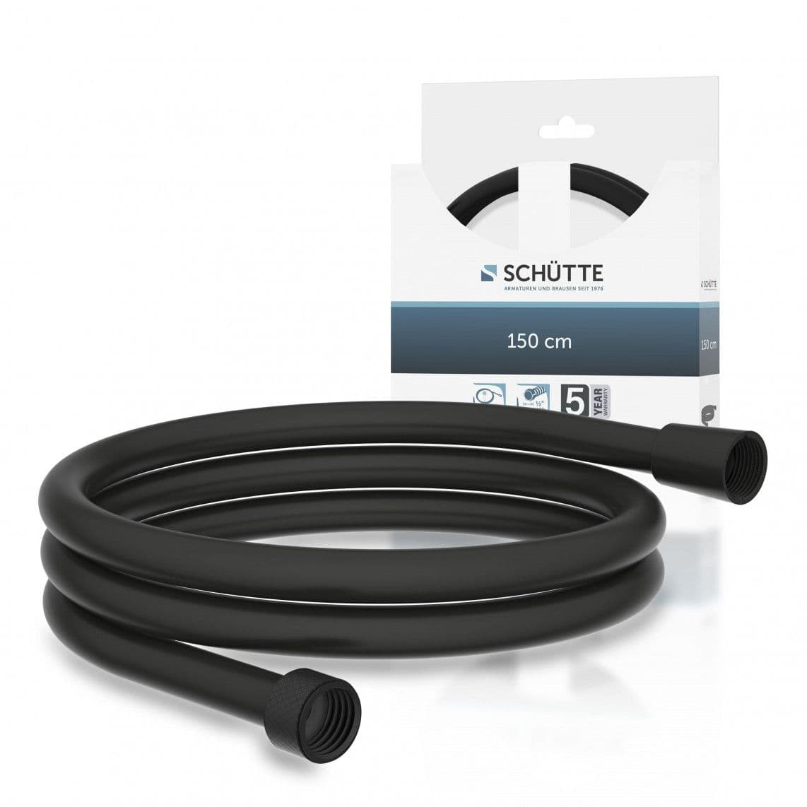 63877 Doucheslang 150 cm, zwart vue 1