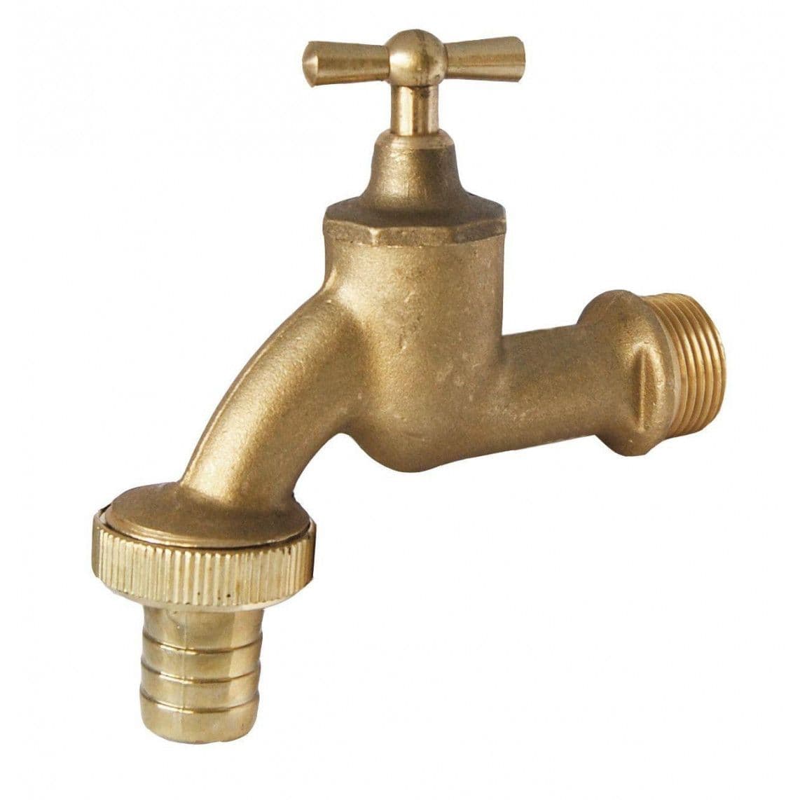 98028852 MS tapkraan knevel greep, blanco, 3/4"BU x 1"BU x 3/4"T vue 1