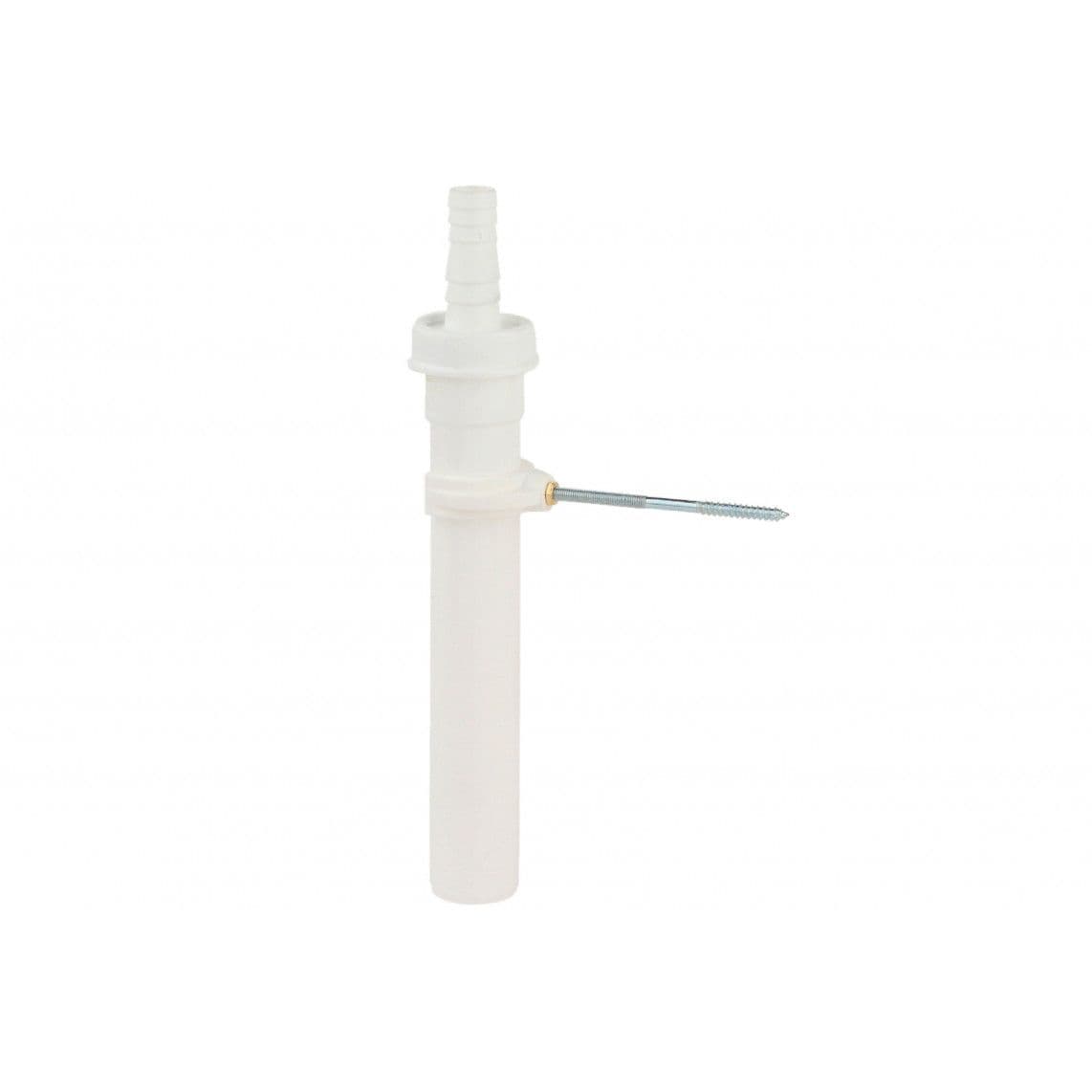 98838148 Immersion tube, plastic, whie, 1 1/2" female x 250 mm, with 3/4" device connection, with holder, for DN 40 mm trap vue 1