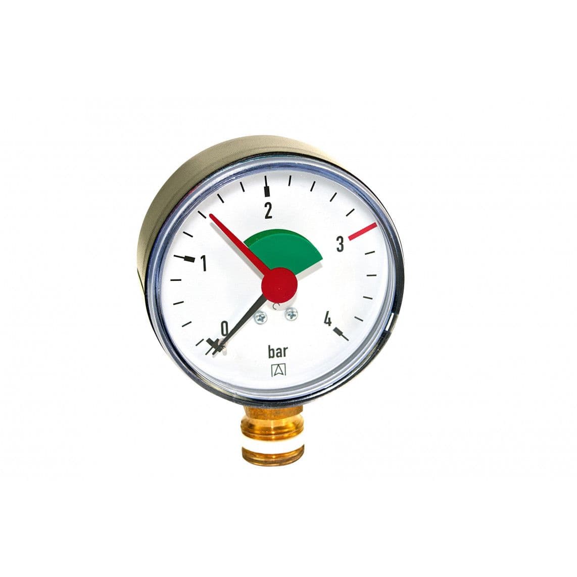 984544055 manometer radiale aansluiting 0-4 bar 63 mm, 1/4"BU vue 1