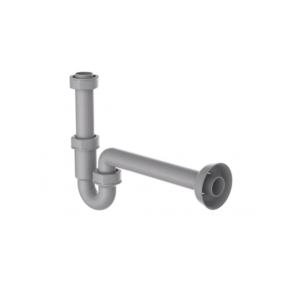 98801049 ECO-SAVE KS buissifon, Grijs, 1 1/4" x 32 mm vue 1