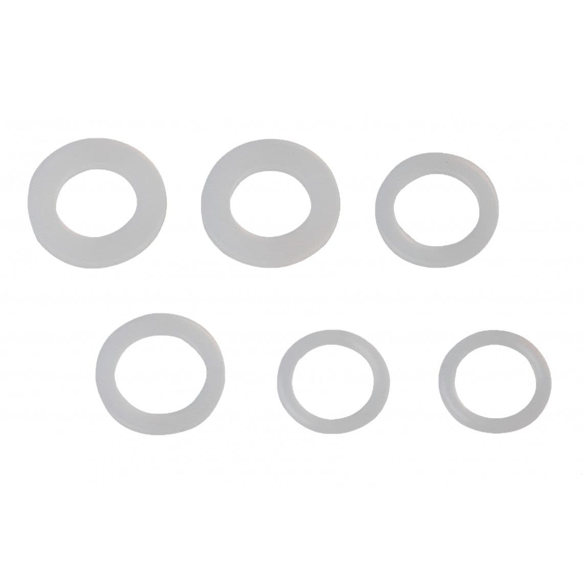 98696040 Aerator gasket set,silicone, für M16 female/M18 male/M20 male (3x2) vue 1