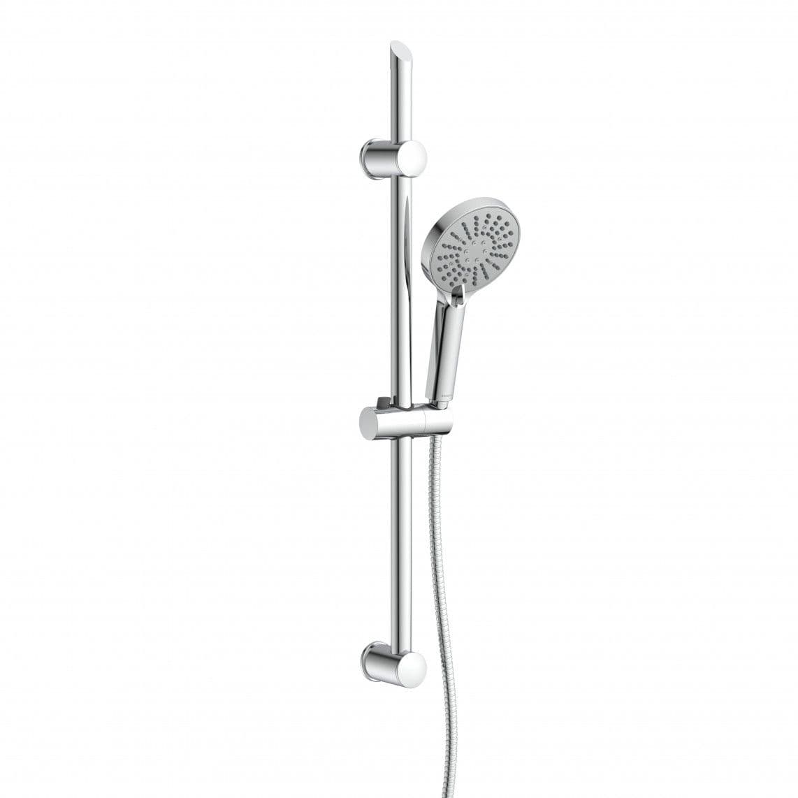 64841 Shower rail set, chrome, for glueing vue 1