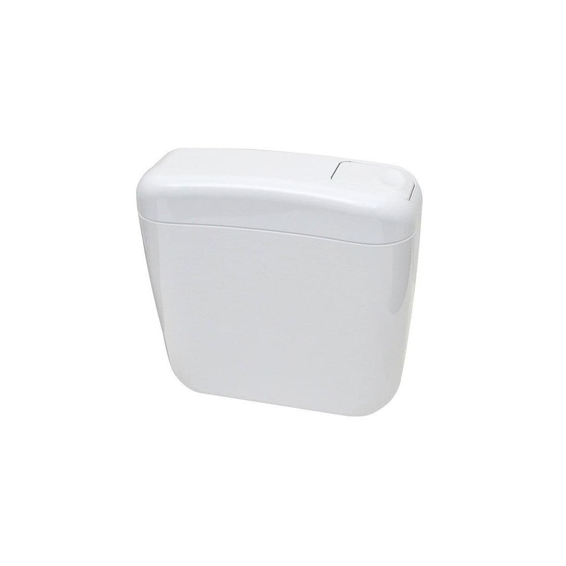 98869441 Cistern 1, white, with economy button 6-9L vue 1