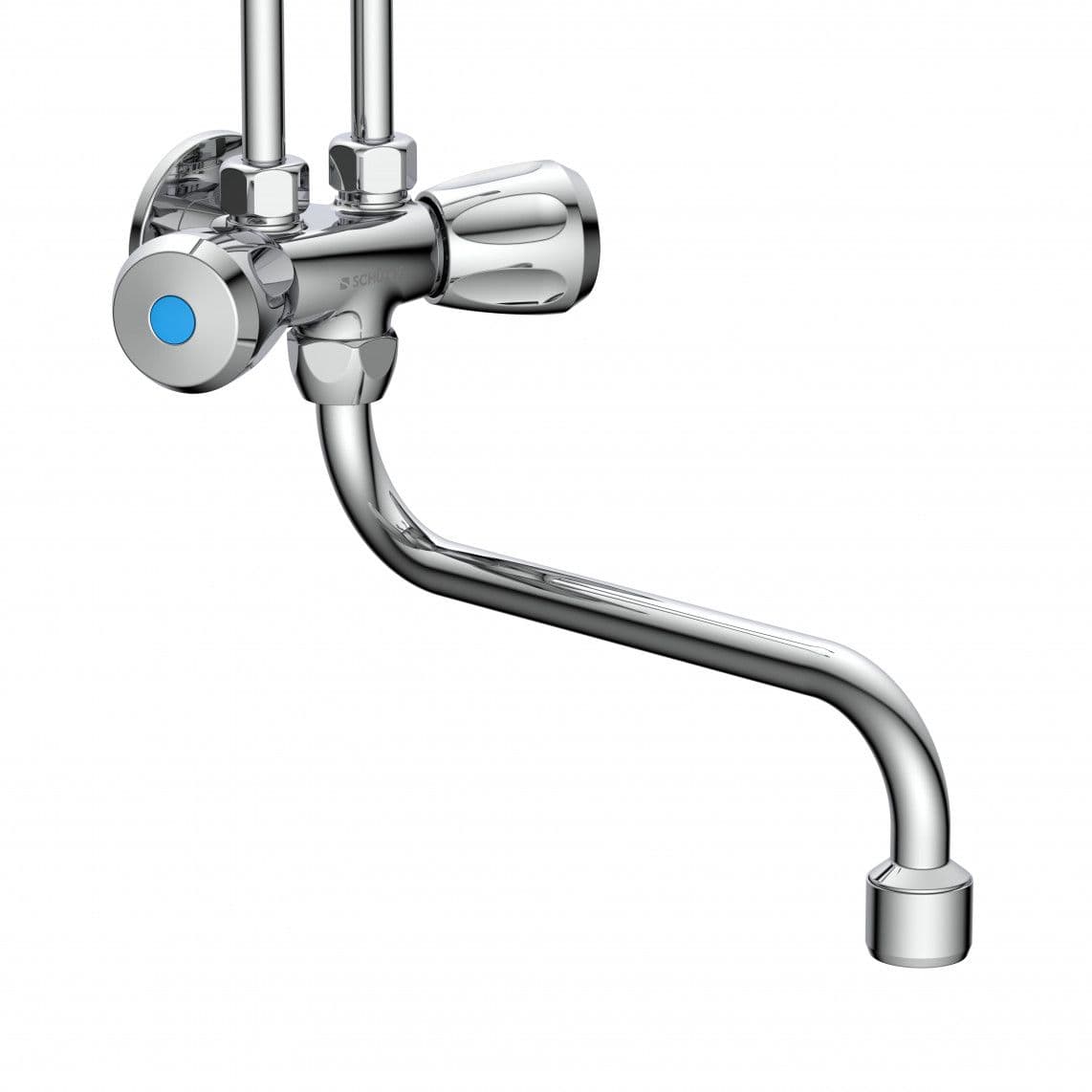 37690 Sink mixer low pressure, chrome, for 5 liter over sink boiler vue 1