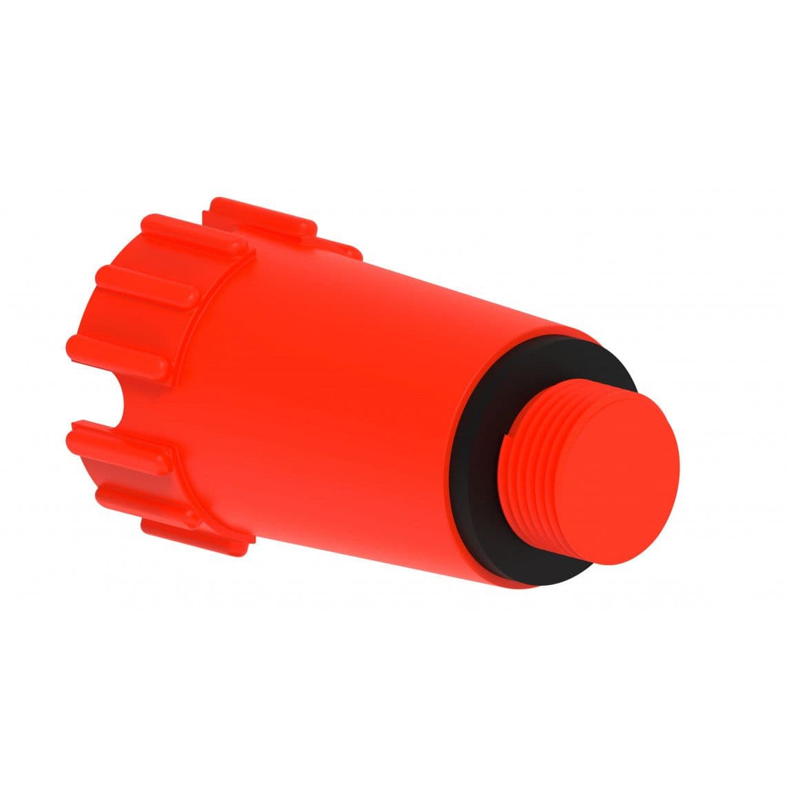 98913513 Construction plug, plastic, red, 1/2", not pressure resistant vue 1