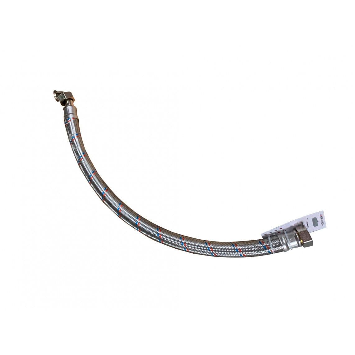 986287555 Flex hose, 1" female x 750 mm x 1" female, for radiator connection, with one-sided 90° angle vue 1