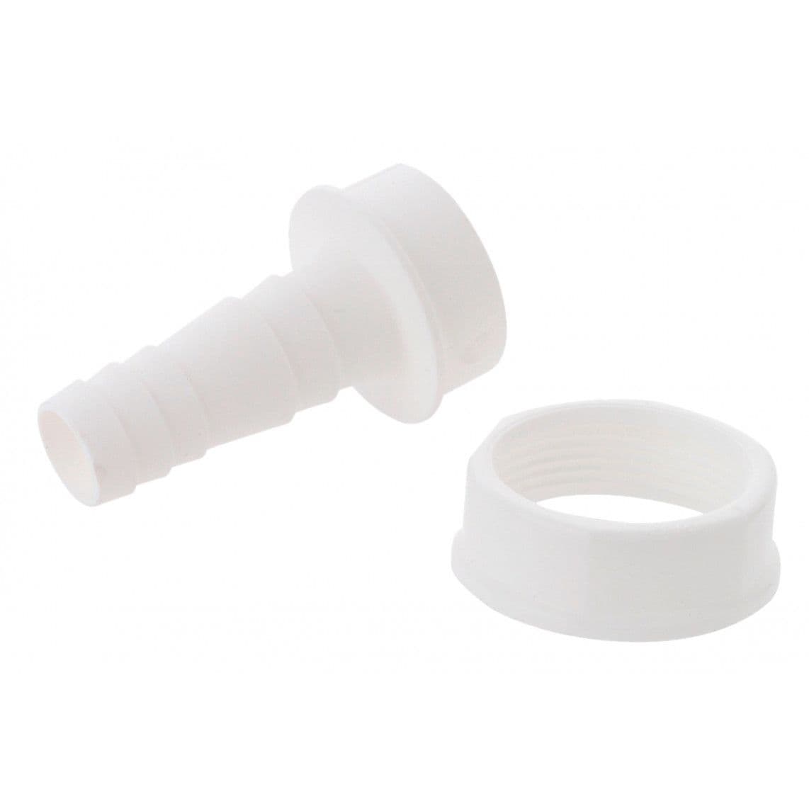 988384413 KS toestelaansluiting, wit, 1 1/2"BI x 3/4"T, voor sifon voor wasmachine vue 1