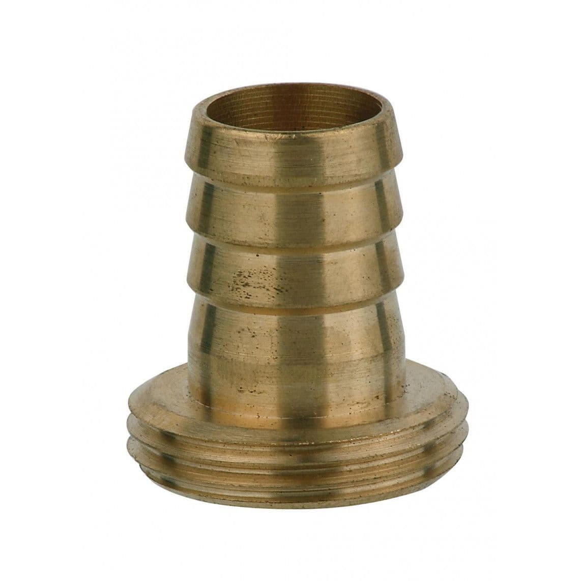 987389348 Hose coupling, brass, 3/4" male x 3/4" sleeve vue 1
