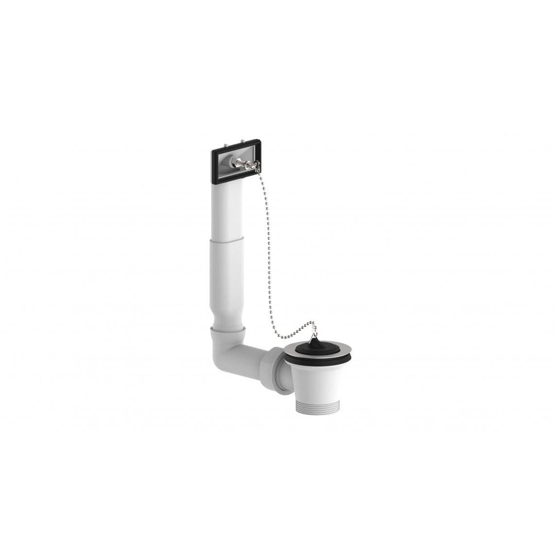 98834148 KS Garniture de vidage et de trop-plein pour évier, 1 1/2" M x 70 mm, réglable en hauteur, de trop plein sur le côté vue 1
