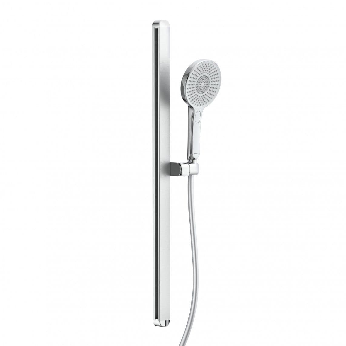 64200 KARIBIK doucherail set, chroom/lichtgrijs, oval vue 1
