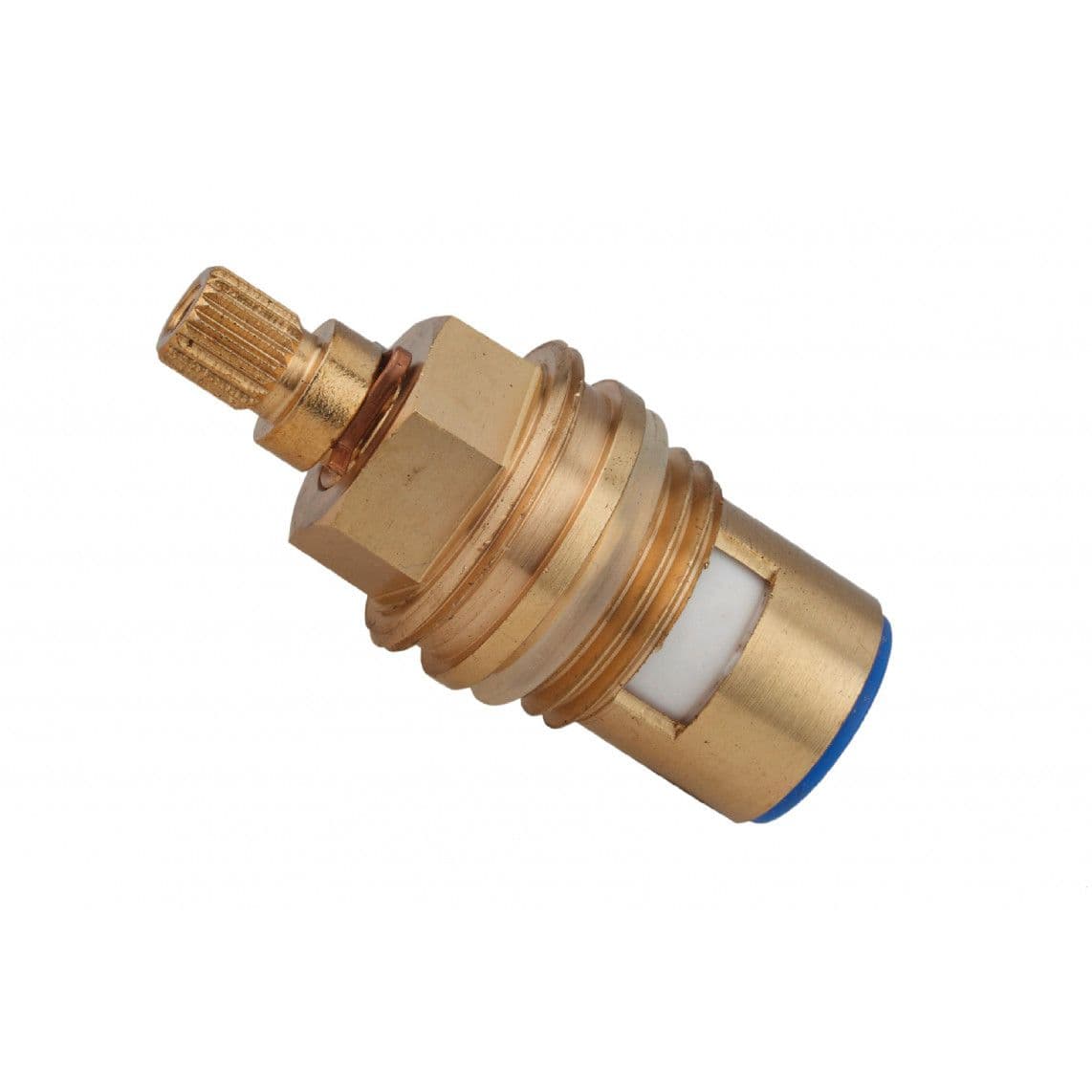 98614790 Ceramic upper part, brass, 1/2", 180° closing vue 1