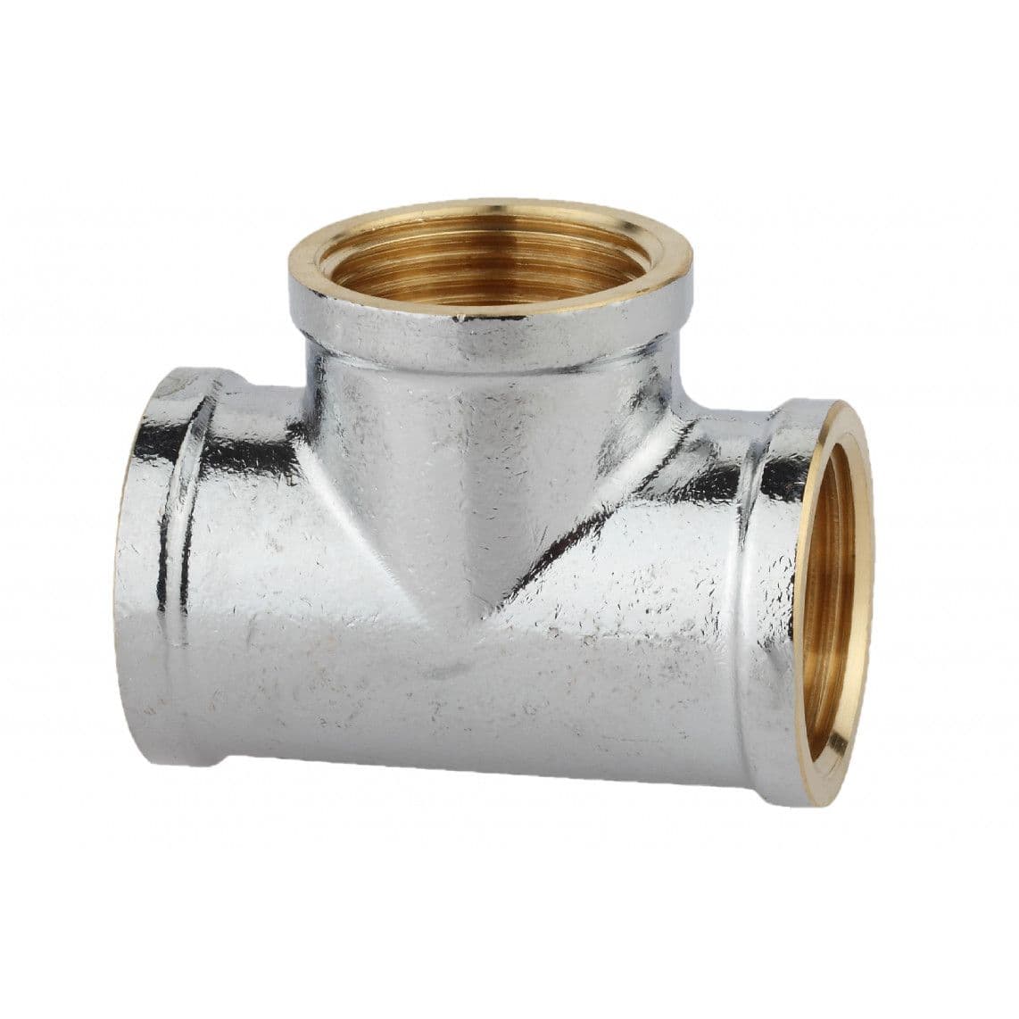989402155 LT pièce en T, chromé, 1/2" F vue 1
