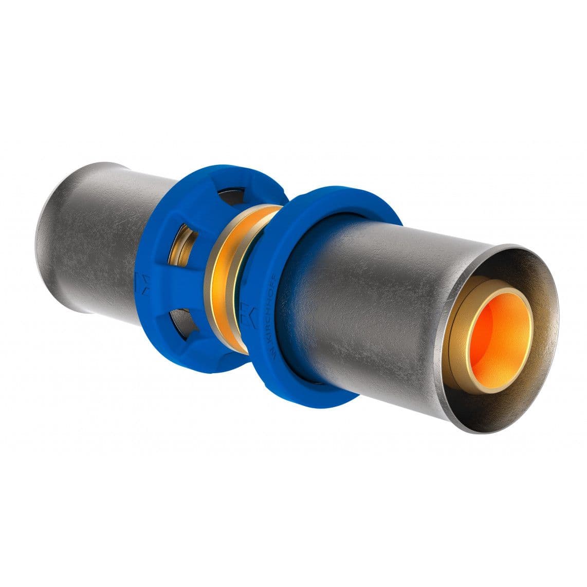 988710255 MS fitting, blanco, 20 mm, persfitting voor meerlagen buis vue 1
