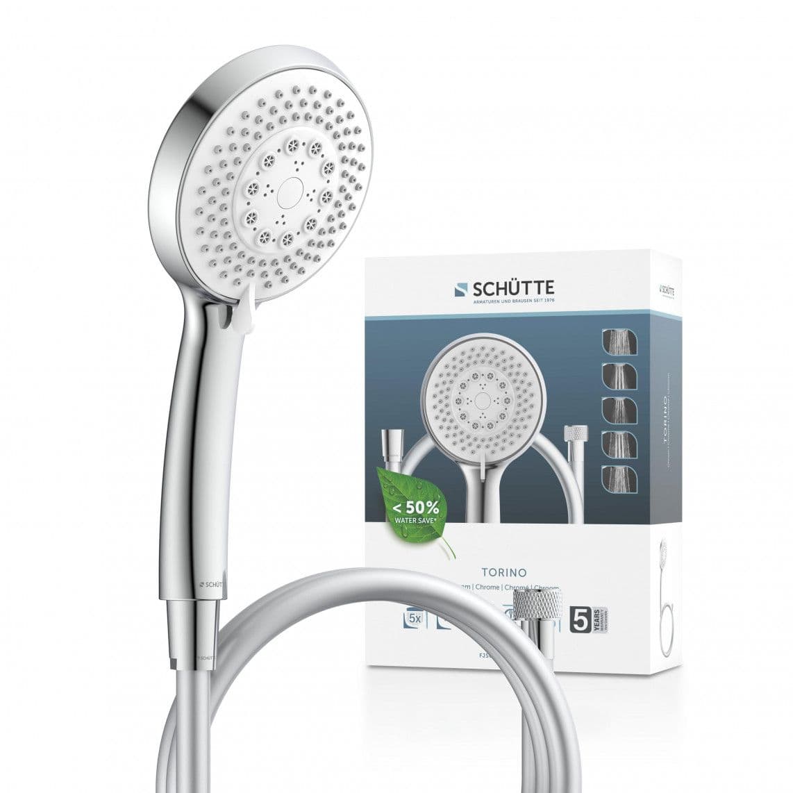 61850 TORINO Handdoucheset, chroom vue 1
