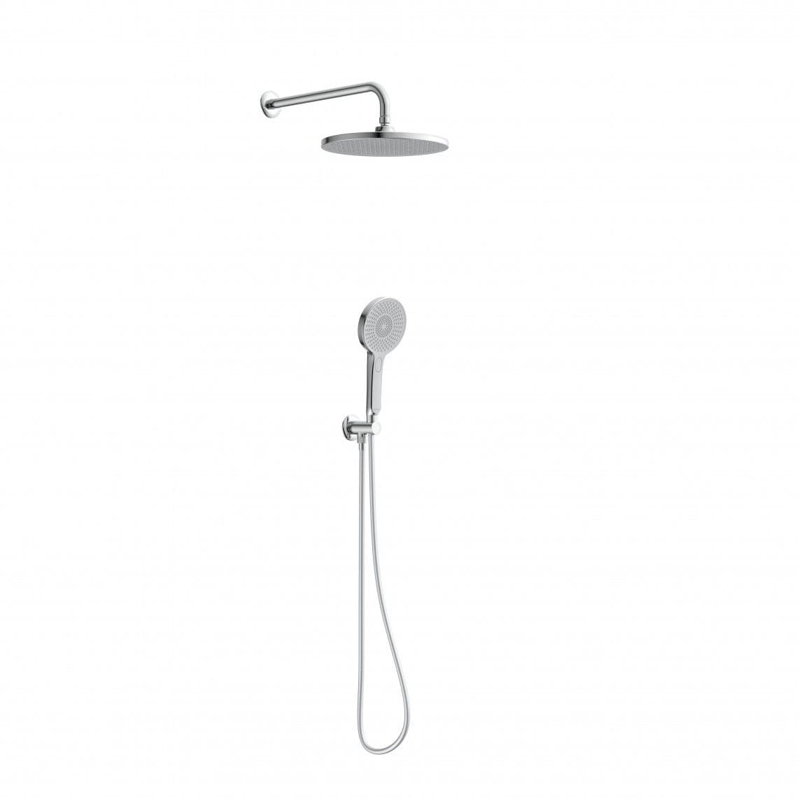 60400 KARIBIK Complete doucheset, chroom/lichtgrijs vue 1