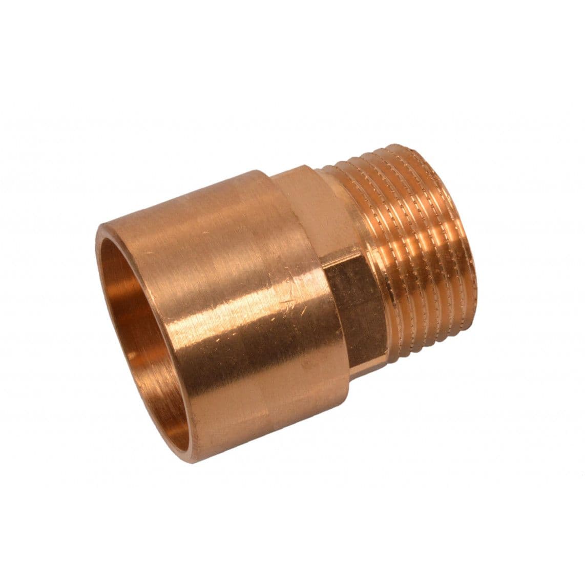 989082055 Transition nipple, red brass, 15 mm x 1/2" male, 1 socket vue 1